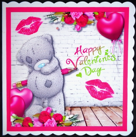 Tatty teddy Valentines Day by Linda Short