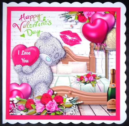 Tatty teddy Valentines Day 2 by Linda Short