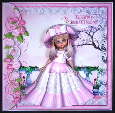 Sweet Little Dusky Rose Mini Kit by Linda Short