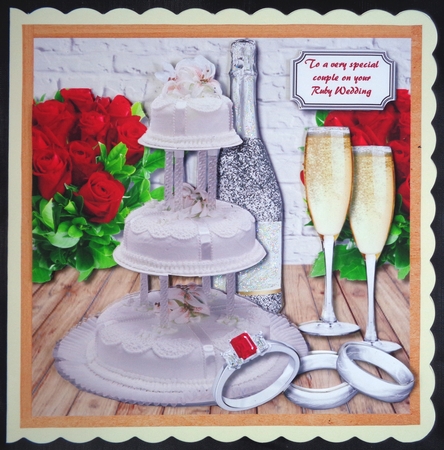 Ruby Wedding Anniversary by Linda Short