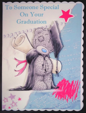 Tatty Teddy Congratulations Graduation Card 2 by Linda Short