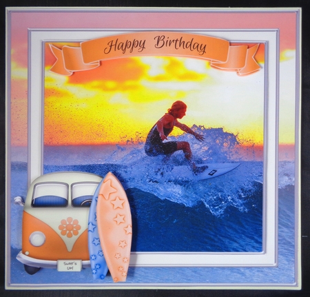 Surfs Up Birthday Mini Kit by Linda Short