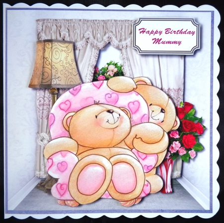 Forever friends card front for various occasions by Linda Short
