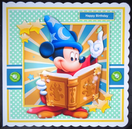 Mickeys Magic Greetings by Linda Short