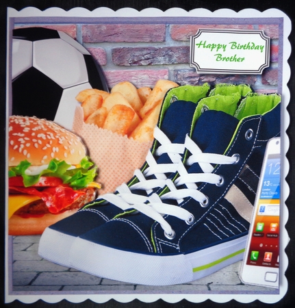 Fast food and sneakers by Linda Short