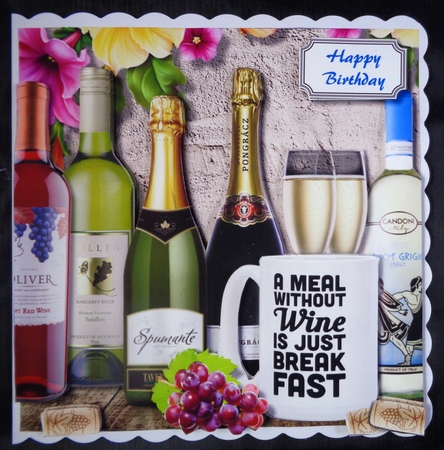 A meal without wine is just breakfast by Linda Short