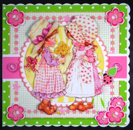 Happy Spring Greetings 3 by Linda Short