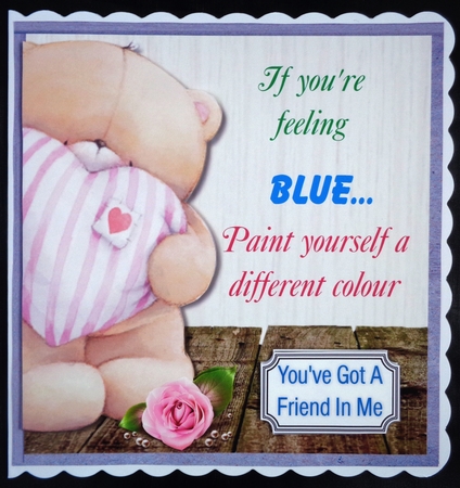 If youre feeling blue..... by Linda Short