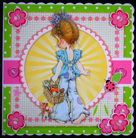 Happy Spring Greetings 5 by Linda Short