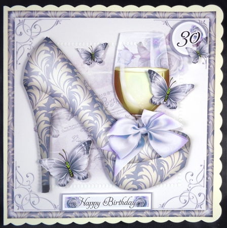 Lemon Shoes & Prosecco Mini Kit. Birthday/mothers Day by Linda Short