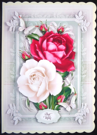 Vintage Beautiful Roses Mini Kit by Linda Short