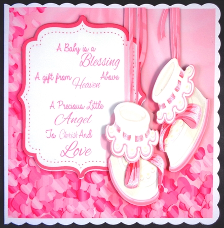 A Baby Is A Blessing 8x8 by Linda Short