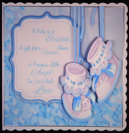 A Baby Is A Blessing 2 8x8 by Linda Short