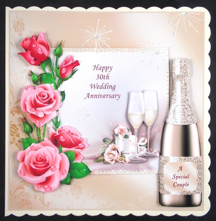 30th Wedding Anniversary For C&D mini kit by Linda Short