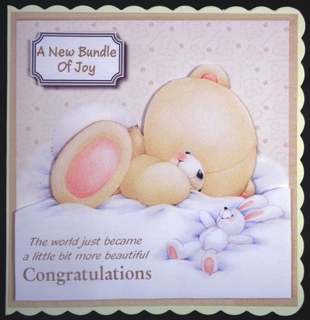 Forever friends new baby girl/boy by Linda Short