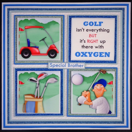 Sports Squares RIGHT UP THERE WITH OXYGEN Quick Layers Cards Bumper Kit by Linda Short