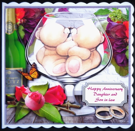 Forever friends bear anniversary by Linda Short