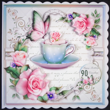 The Floral Teacup by Linda Short