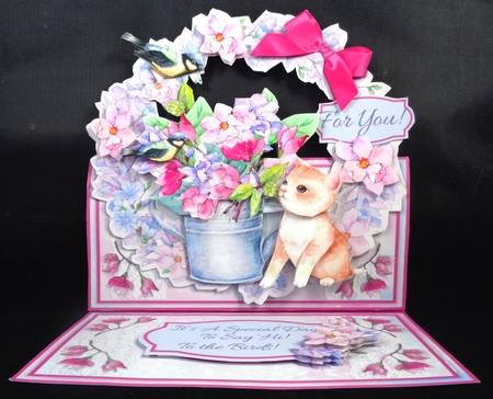 CIRCLET EASEL KIT - Say Hi! To The Birds! by Linda Short
