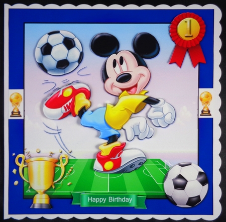 Mickeys Soccer Birthday 3 by Linda Short
