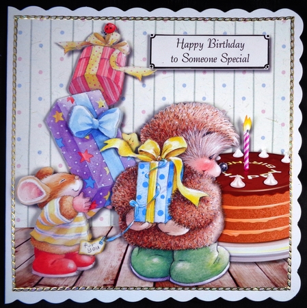 Woodland animal birthday by Linda Short