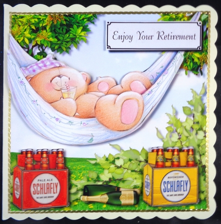 Hammock for birthday, retirement or fathers day by Linda Short