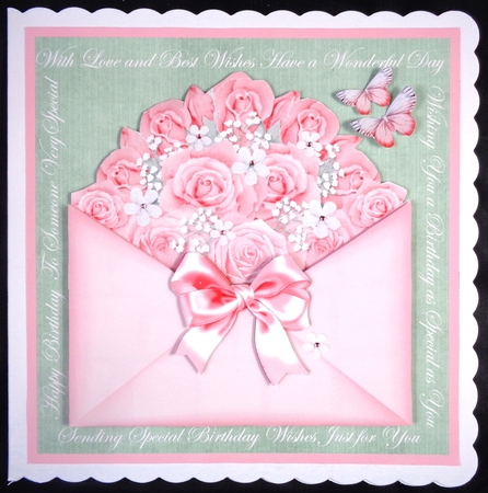 Envelope of Flowers Bumper Kit by Linda Short