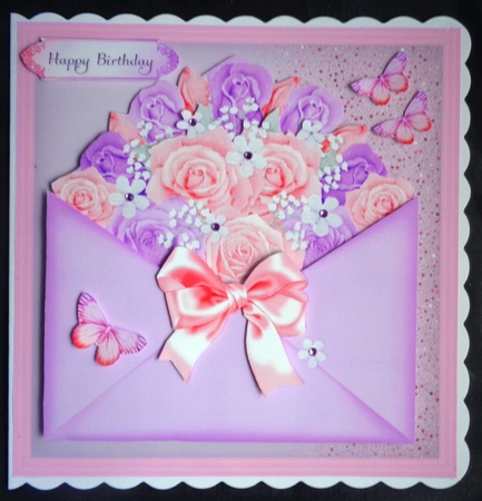Envelope of Flowers Bumper Kit by Linda Short