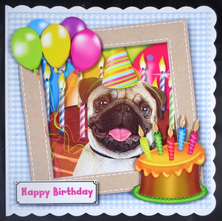 Party Pug by Linda Short
