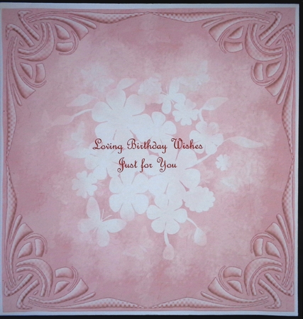 8 Backing Toppers Embossed Corners CU by Linda Short