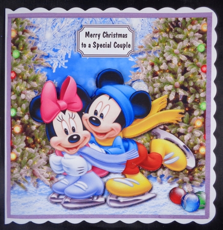 Mickey and Minnie Christmas by Linda Short
