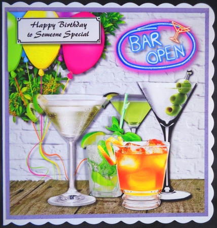 Cocktail Bar by Linda Short