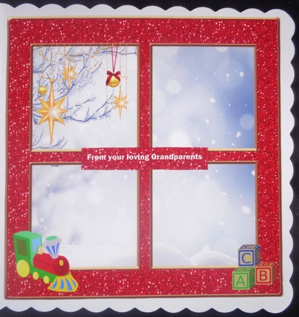 Babys 1st Christmas mini kit by Linda Short