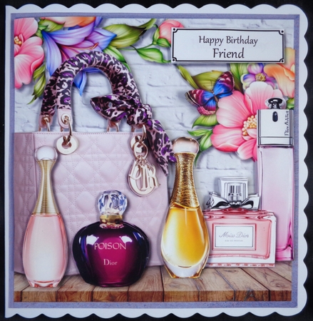 Designer bag and perfumes by Linda Short