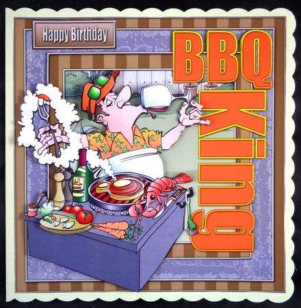 BBQ King 8X8 Mini Kit by Linda Short