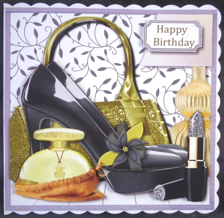 Black and gold accessories by Linda Short