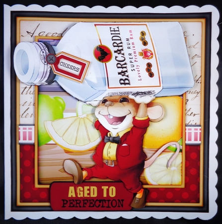 Mr Rum Mouse 4 Sheet Mini Kit by Linda Short