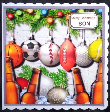 Balls, beer and baubles by Linda Short