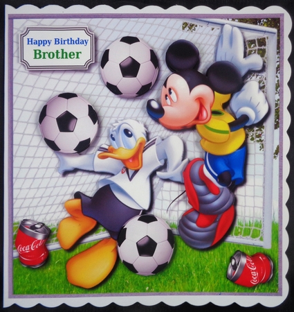 Mickey and Donald Football Training by Linda Short
