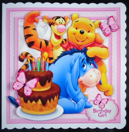Winnie The Pooh Birthday Girl by Linda Short