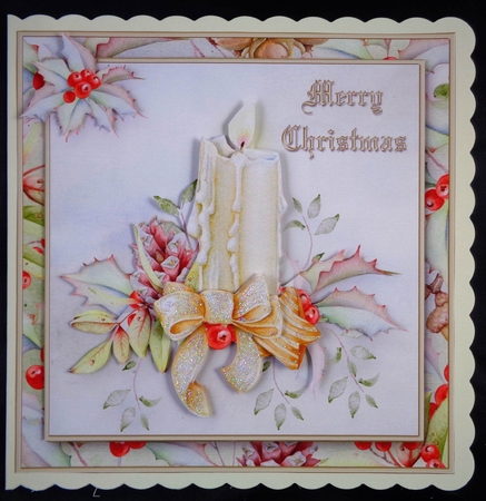 Christmas Candle Mini Kit by Linda Short