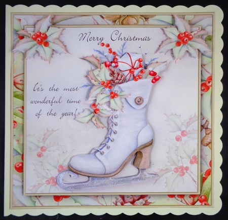 Ice Skate Mini Kit by Linda Short