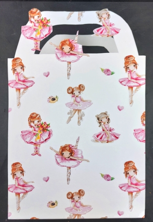 Little Ballerina A4 Background Paper by Linda Short