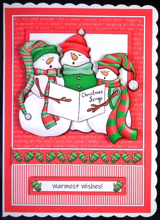 Snowman Trio by Linda Short