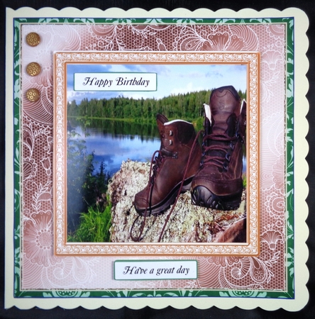 HOBBIES AND LEISURE MULTI SENTIMENT COLLECTION 1 HIKING / WALKING BOOTS by Linda Short