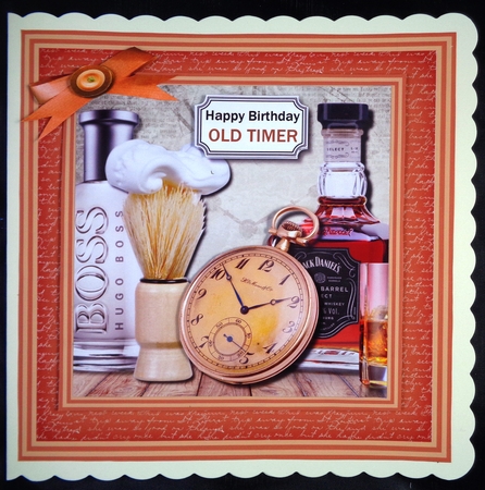 Happy Birthday Old Timer by Linda Short