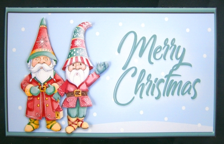 Gnomes Christmas Money/Gift/Voucher Wallet/Pocket or Envelope by Linda Short