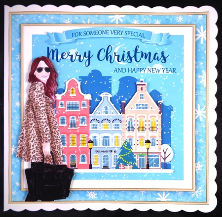 Winter City Girl 1 Mini Kit by Linda Short