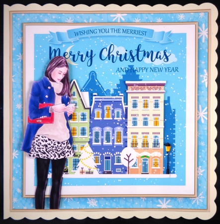 Winter City Girl 3 Mini Kit by Linda Short