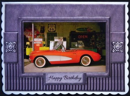 Classic Corvette by Linda Short